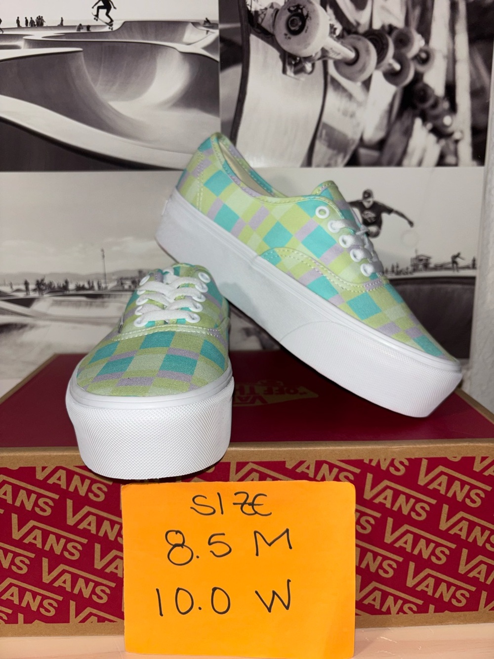 Vans Authentic Stacked sz 8.5 Men’s 10.0 Women’s